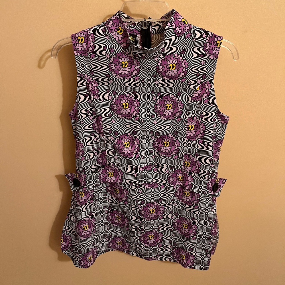NWT Nooworks Airliner Haze Sleeveless Tunic Top